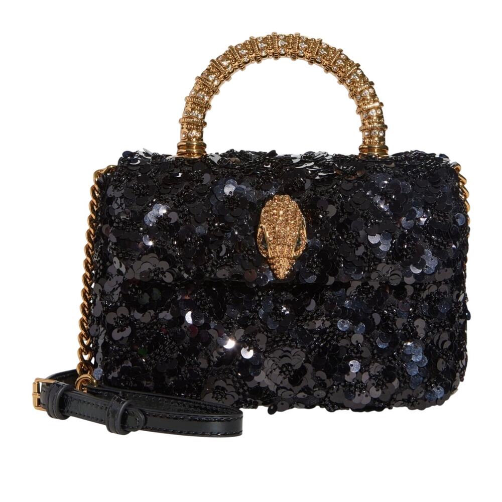 Kurt Geiger London Mini Kensington Sequin Too Handle NWT